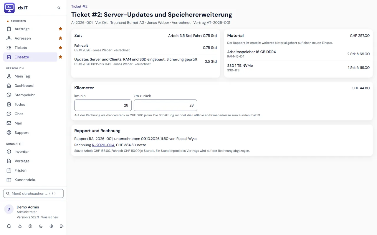 Einsatzrapport