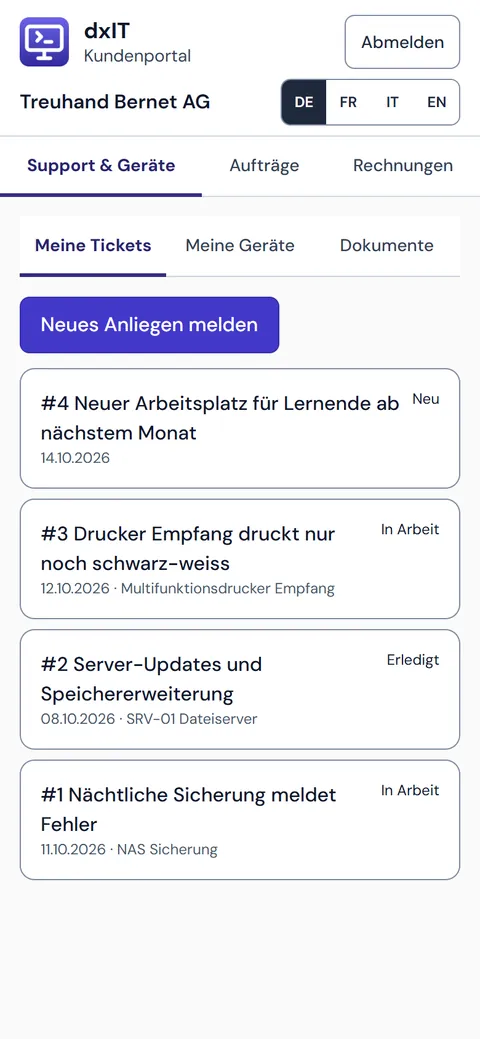Meine Tickets